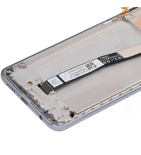Tkgz Xiaomi Redmi NOTE 9S Uyumlu Lcd Ekran Dokunmatik SERVİCE PACK LCD Ekran - FULL ÇITALI BEYAZ + TAMİR SETİ