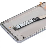 Tkgz Xiaomi Redmi NOTE 9S Uyumlu Lcd Ekran Dokunmatik SERVİCE PACK LCD Ekran - FULL ÇITALI BEYAZ + TAMİR SETİ