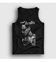 Presmono Unisex Siyah Chester V2 Linkin Park Atlet 97440tt