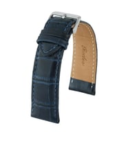 R4102S RODER DERİ KAYIŞ - LACİVERT - 26X22MM