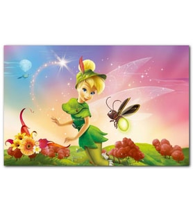 Cakatablo Tinkerbell Ve Arı Disney Prenses MDF Tablo
