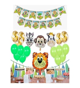 SAFARİ TEMALI BALON SET