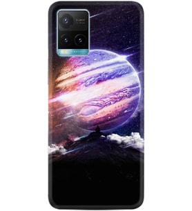 Vivo Y11S Y21S Y20 Y20S Y70 Kılıf Desemli Silikon Super Planet 1797