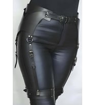 Mulvxbrf Brf02 Giysi Üzeri Giyilebilir Deri Jartiyer Harness - Brf1268 (Mulvix)