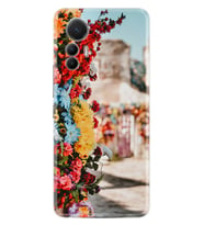 Xiaomi 12 Lite Kılıf Silikon Desen Özel Seri Gerçek Çiçekler 1743