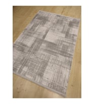 GABARDİN HALI ENZO 14867 GRİ MODERN SALON HALISI 160X230 CM