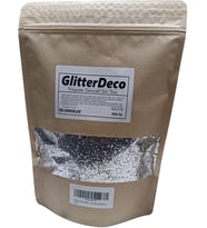 500gr Glitter Gümüş Sim Tozu iri Taneli Chunky – Epoksi, Boya, Resin Art, Mum, Nail Art,Dekorasyon Toz Sim (Profesyonel Boy)
