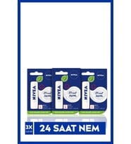 Med Repair Dudak Bakım Kremi 4,8Gr X3 Adet,24 Saat Nem,Doğal Yağlar Ile Çatlamış Dudak Bakım,Spf 15