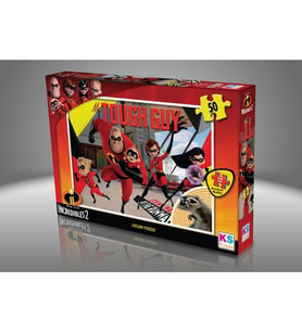 KS Games Puzzle 50 Parça İncredibles 2 Lisanslı Ürün