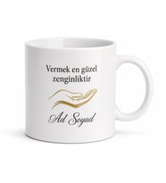 Bonkör Dostlara Eli Açık Gönlü Zengin Koca Yürekli Kupa Bardak Hediye