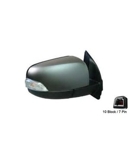 FORD RANGER DIŞ AYNA ELEKTRİKLİ KATLAMALI SİNYAL SİYAH KAPAK SAĞ 15- FOR11RA034 AB3917682TF