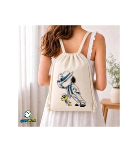 Snoopy Büzgülü Keten Çanta C283