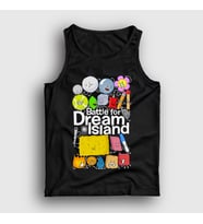 Presmono Unisex Beyaz Bfdi Battle For Dream Island Atlet 531699tt (Siyah)