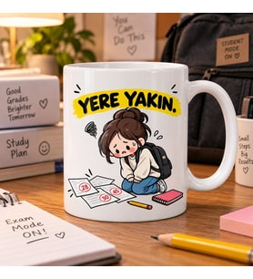 Yere Yakın Esprili Öğrenci Baskılı Kupa – Sınav ve Not Mizahı