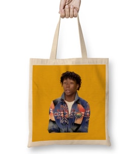 Lil Loaded Rip Merch Bez Çanta Uzun Saplı