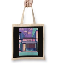 Retro Japanese Retro Japan House Bez Çanta Uzun Saplı