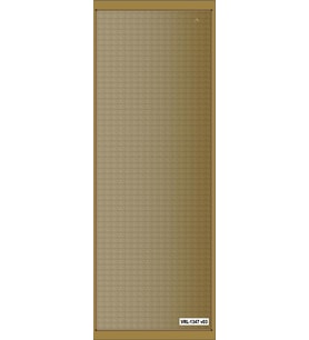 Deri Desen Pavia Seri Şal Eşarp Askısı ile Birlikte 75X200 cm Yağ Yeşili-1