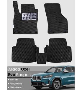 BMW X1 G45 (2022-2025) Uyumlu EVA Paspas Tam Set–Araca Özel,Su Geçirmez,Hızlı ve Kolay Montaj