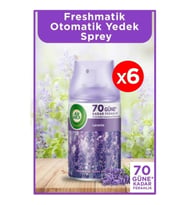 Air Wick Oda Kokusu Freshmatic Makine Yedek Spreyi Lavanta x 6 Adet