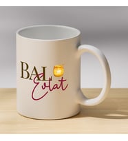 Bal Evlat Yazılı Kupa - Anlamlı Sözlü Hediyelik Kahve Kupası