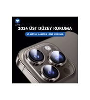 Lito S+ Anti-Reflective iPhone 16/16 Plus Kamera Koruyucu Teal
