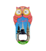 Hırvatistan Temalı Baykuş Magnet Kapak Açacak (Karışık)