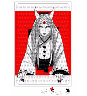 Sabia Coelha Naruto Puzzle 240 Parça Yapboz