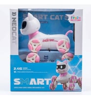 2.4G Uzaktan Kumandalı Akrobatik Kedi Robot - 360° Dönüş ve Merdiven Tırmanma