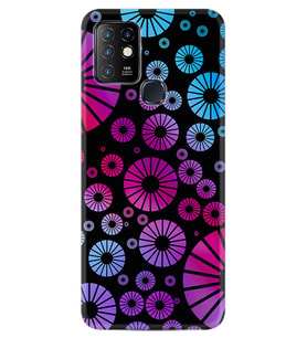 INFINIX Hot 8 9 10 11S Hot 10 Play 10T Kılıf Desemli Silikon Daireler 1751