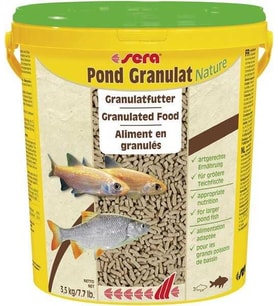 Sera Pond Granulat Nature 500 GR Poşette (Açık) Japon Koi Balığı Yemi Skt : 03/2028