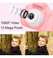 Mini Kamera Fotoğraf Makinesi Pembe
