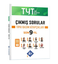 TYT Çıkmış Sorular Son 9 Yıl Tıpkı Basım Kitapçıkları KR Akademi Yayınları