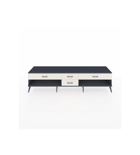 Hyperion TV Ünitesi 4 Çekmeceli  220x44x51 Antrasit-Çam/Aytaşı