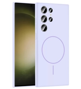 Northcity Joko Samsung Galaxy S23 Ultra Uyumlu Kılıf Jully Magsafe Kapak - Lila