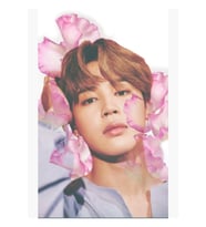 [bts] Whıte Garden Serisi - Jimin Tablo Ahşap Poster Dekoratif Kod789