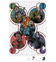 Slashers Halloween Monsters Puzzle 240 Parça Yapboz