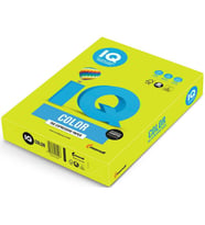 Mondi IQ Color Renkli Kağıt A4 80 Gr Fosforlu Yeşil (1 Koli 5 Paket) (Karışık)