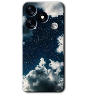 Tecno Spark 10 Pro Kılıf HD Desen Baskılı Kılıf - Gece Gökyüzü