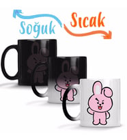 Bts BT21 Cooky Sihirli Kupa Bardak Porselen