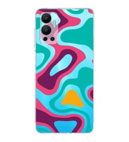 PrintiFy İnfinix Hot 12 Uyumlu Kamera Korumalı Renkli Desen Tasarımlı Şeffaf Silikon Kılıf