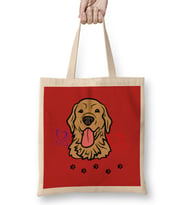 Funny Dog Lover Gift For Women Men Bez Çanta Uzun Saplı