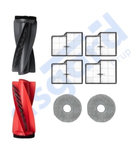 Roborock Saros 10- Saros 10R Uyumlu 1 Ana Fırça 4 Filtre 2 Mop PKT-iasgf0000877