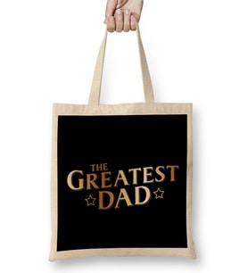 The Greatest Dad Bez Çanta Uzun Saplı