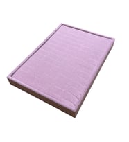 70 li Batırmalı Yüzük Tablası Pembe Kadife