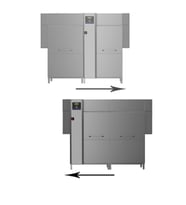 Electrolux Professional Çift Durulamalı Konveyörlü Bulaşık Makinesi 250 Sepet/saat EDR250EL5V