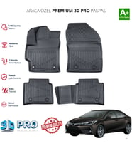 TOYOTA COROLLA ARACA ÖZEL 3D PASPAS 2021 2022 2023 2024 2025