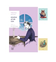 Kendine Ait Bir Oda -  Virginia Woolf  - İthaki Yayınları - Not Defter Seti (Krem)