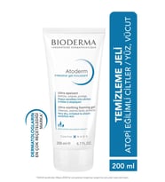 BIODERMA Atoderm Intensive Foaming Gel Çok Kuru Atopi Eğilimli Cilt Onarıcı Temizleme Jeli Niasinamid 200 mL 3401560936988