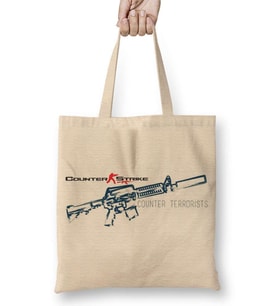 Counter Strike Counter Terrorist Cs Go Bez Çanta Uzun Saplı