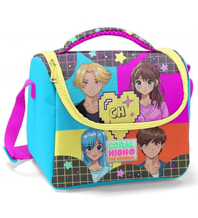 Coral High Kız Çocuk Anime Baskılı Okul Beslenme Çantası - Isı Yalıtımlı